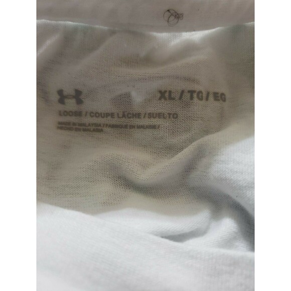 Under Armour word mark basketball mens loose fit t-shirt XL - Picture 5 of 5